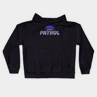 Moon patrol tshirt Kids Hoodie